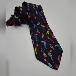 Alynn Neckwear Golf Patterned Men's Tie